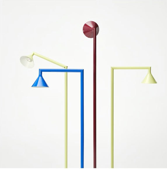 Nordic PS 2026 Floor Uplighter, Dark Red, 182 cm