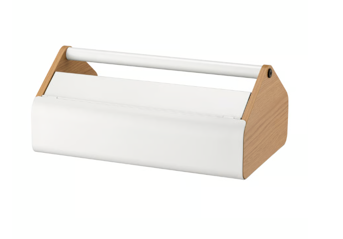 YXSTABY Gaming laptop support with storage, white, 43x27x18 cm