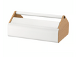 YXSTABY Gaming laptop support with storage, white, 43x27x18 cm