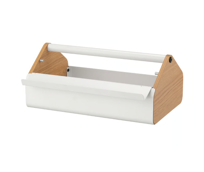 YXSTABY Gaming laptop support with storage, white, 43x27x18 cm